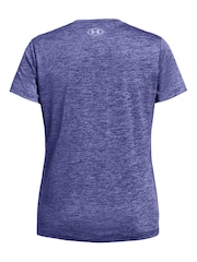 Under Armour Dark Blue Tech Twist Crew Neck T-Shirt - Image 4 of 4