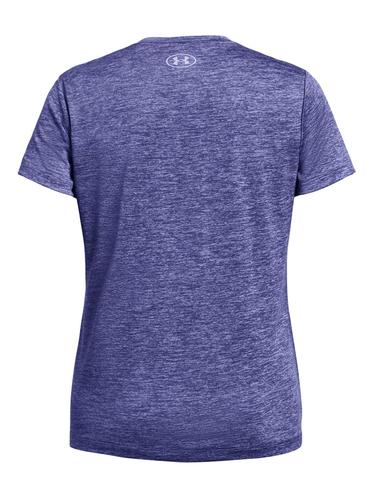 Under Armour Dark Blue Tech Twist Crew Neck T-Shirt - Image 4 of 4