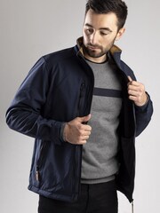 CAT® Blue Softshell Jacket - Image 3 of 4