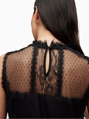 AllSaints Black Mila Dress - Image 5 of 7