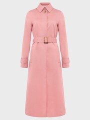 Hobbs Pink Sophie Trench Coat - Image 4 of 4