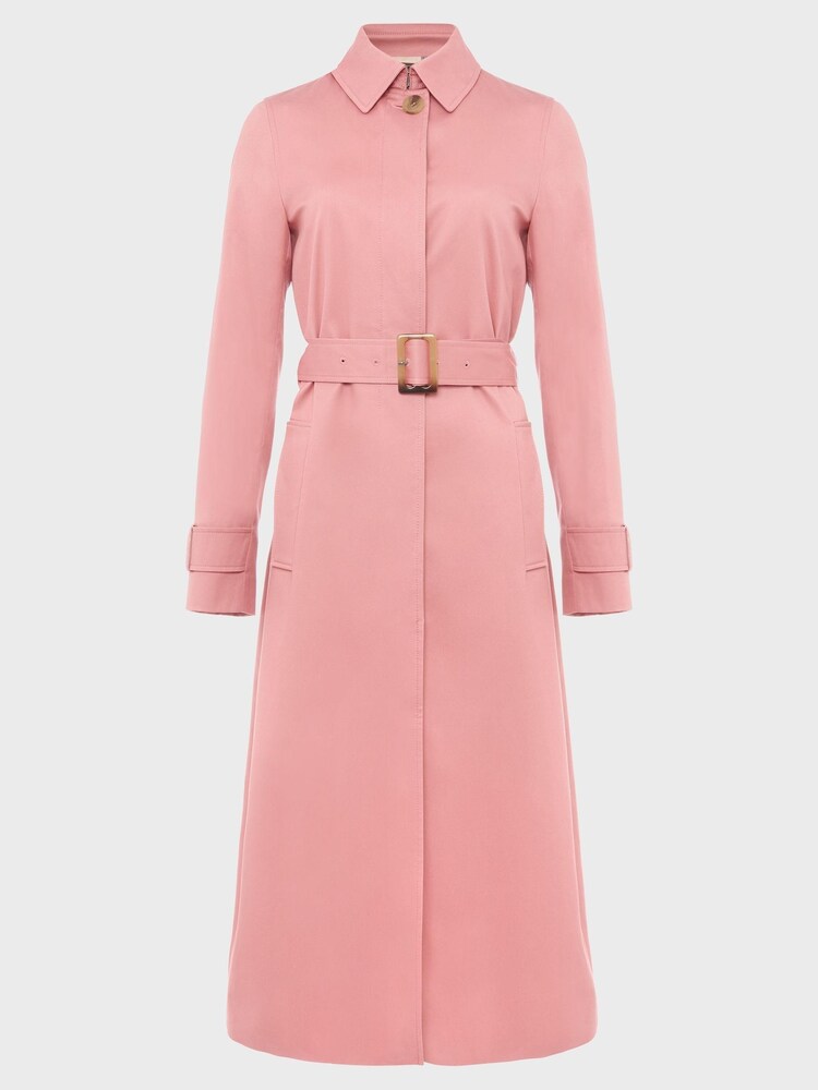 Hobbs Pink Sophie Trench Coat - Image 4 of 4