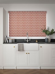 Orange Diamond Geo Made to Measure Roller Blind - Image 2 of 6