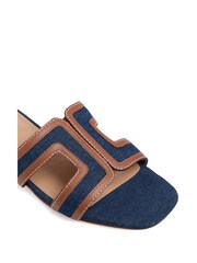 Azul - Dune London inteligentes Loupe Slider Sandals - Imagem 7 de 8