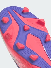 adidas White F50 Hyperfast Club Mid Firm Ground / Multi Ground Football Boots - Image 4 of 4