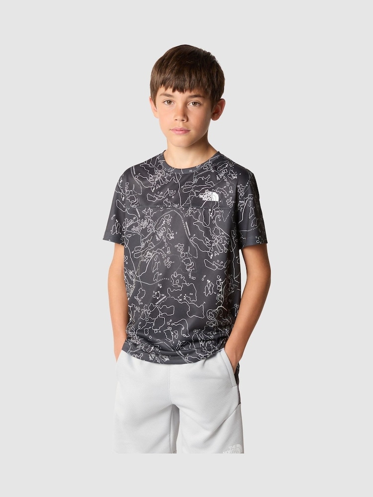 The North Face Grey Never Stop Exploring T-Shirt - Image 1 of 5 The North Face Grey Never Stop Exploring T-Shirt - Image 1 of 5