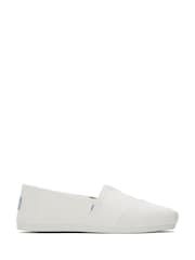 TOMS Alpargata Classic Vegan Recycled Cotton Shoes - Image 1 of 9