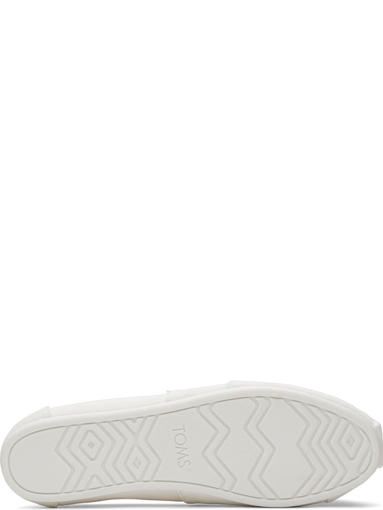 TOMS Alpargata Classic Vegan Recycled Cotton Shoes - Image 9 of 9