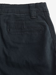 Black Chino Knee Length Shorts - Image 7 of 9