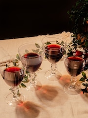 Mikasa Set of 4 Clear Cheers Gin Goblets - Image 1 of 2