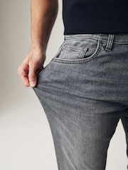 Grey Power Stretch Jeans - Image 6 of 6