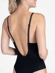 SPANXshape™ Suit Your Fancy Plunge Low-Back Thong Bodysuit - Image 3 of 3