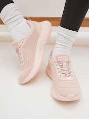 Nude Pink Next Active Sports Gym Trainers - Image 1 of 8