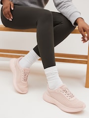 Nude Pink Next Active Sports Gym Trainers - Image 2 of 8