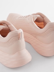 Nude Pink Next Active Sports Gym Trainers - Image 7 of 8