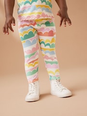 Rainbow Rib Jersey Leggings (3mths-7yrs) - Image 1 of 7