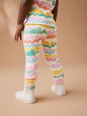 Rainbow Rib Jersey Leggings (3mths-7yrs) - Image 4 of 7