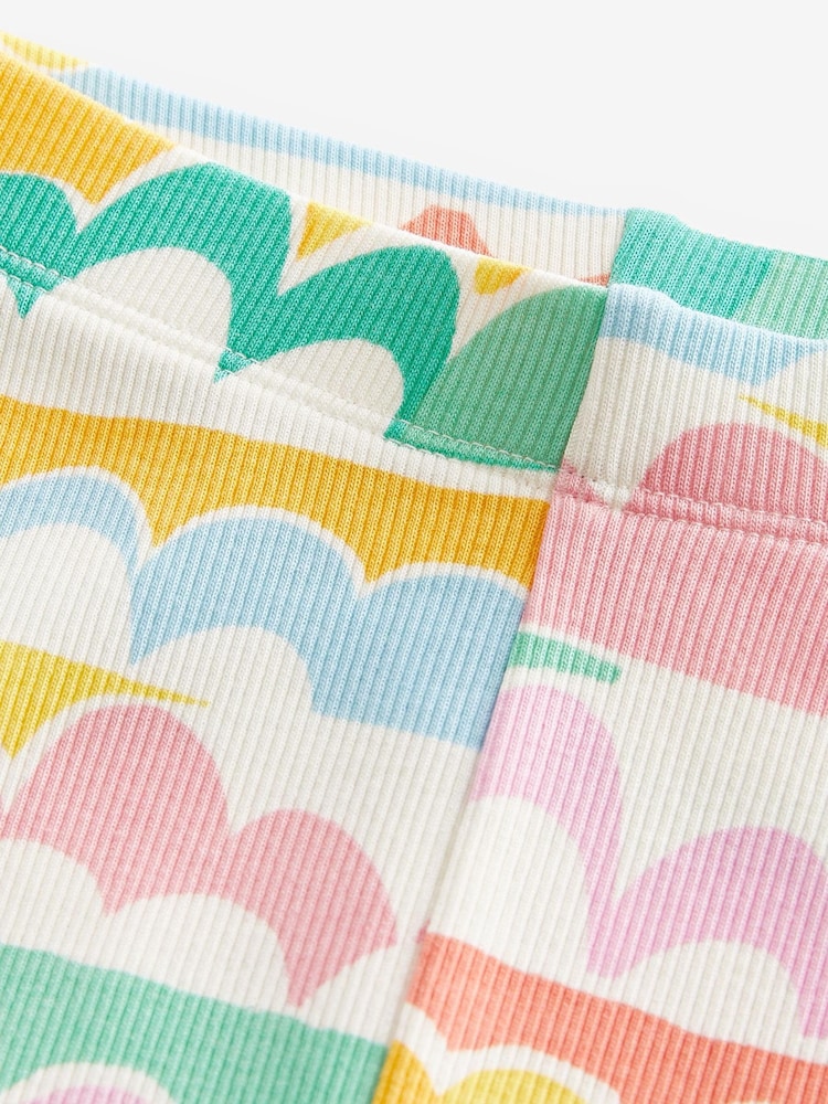 Rainbow Rib Jersey Leggings (3mths-7yrs) - Image 7 of 7