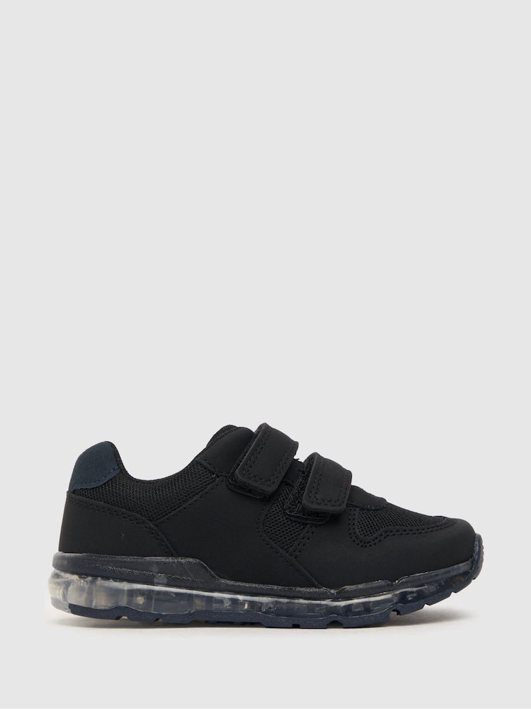 Schuh Maze Light Up Black Trainers - Image 1 of 4