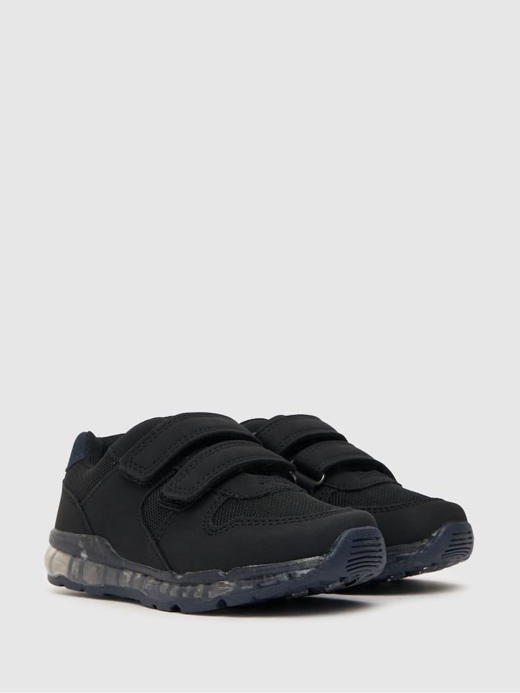 Schuh Maze Light Up Black Trainers - Image 2 of 4