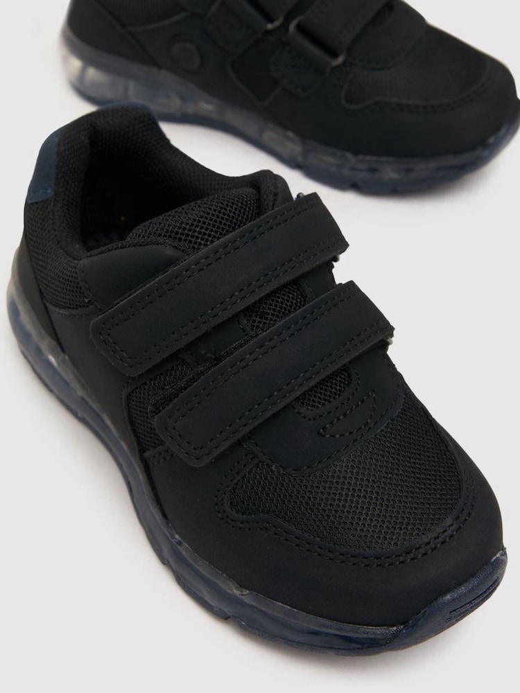 Schuh Maze Light Up Black Trainers - Image 4 of 4