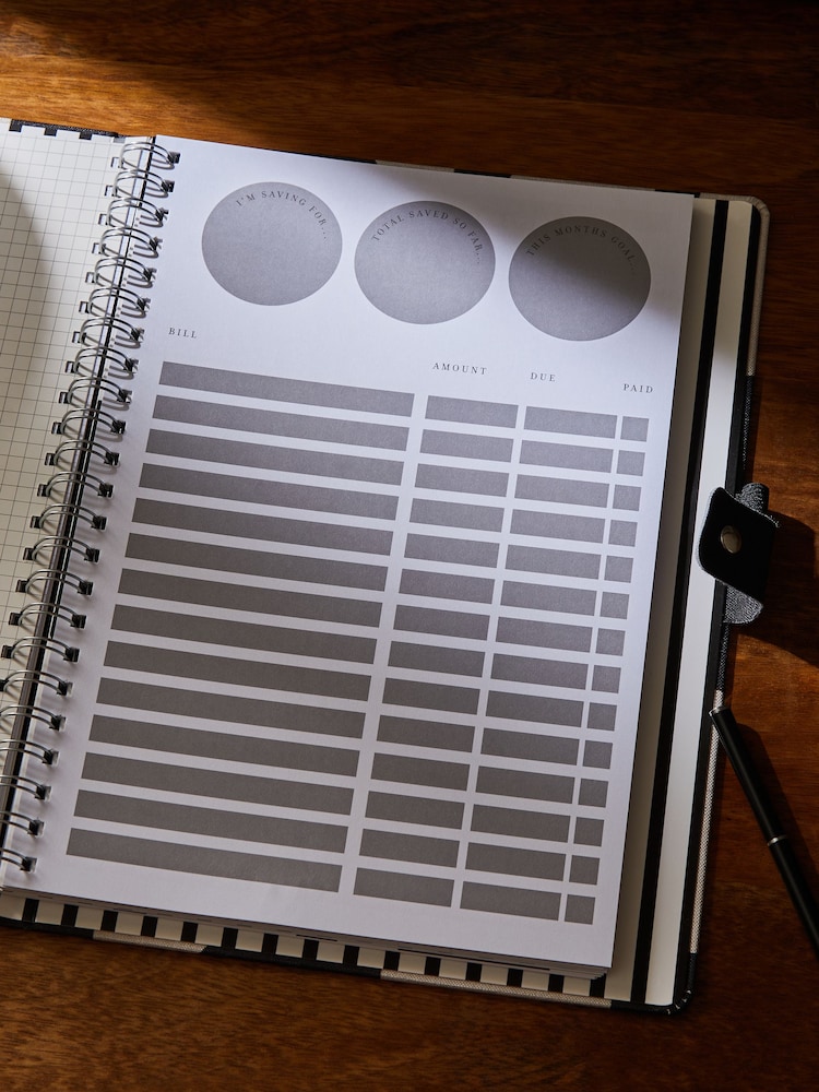Monochrome A4 Planner - Image 2 of 6