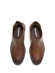rjava - Timberland Brimfield Mid Chelsea gležnjarji - Slika 3 iz 8