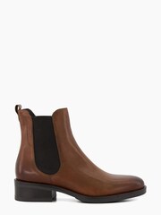 Dune London Natural Panoramic Classic Chelsea Boots - Image 2 of 5