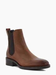 Dune London Natural Panoramic Classic Chelsea Boots - Image 3 of 5