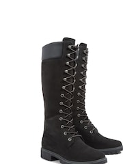 Timberland 14 Inch Premium Black Boots - Image 5 of 9