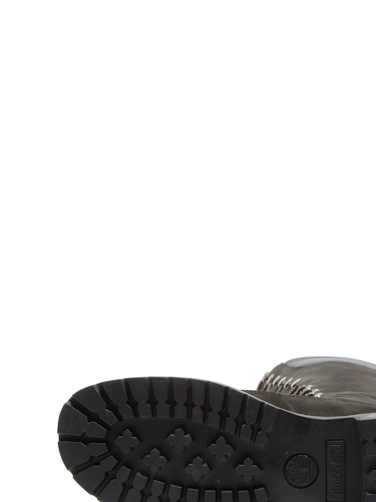 Timberland 14 Inch Premium Black Boots - Image 8 of 9