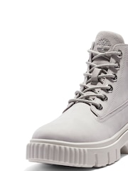 Timberland Grey Greyfield Lace Boots - Image 4 of 8