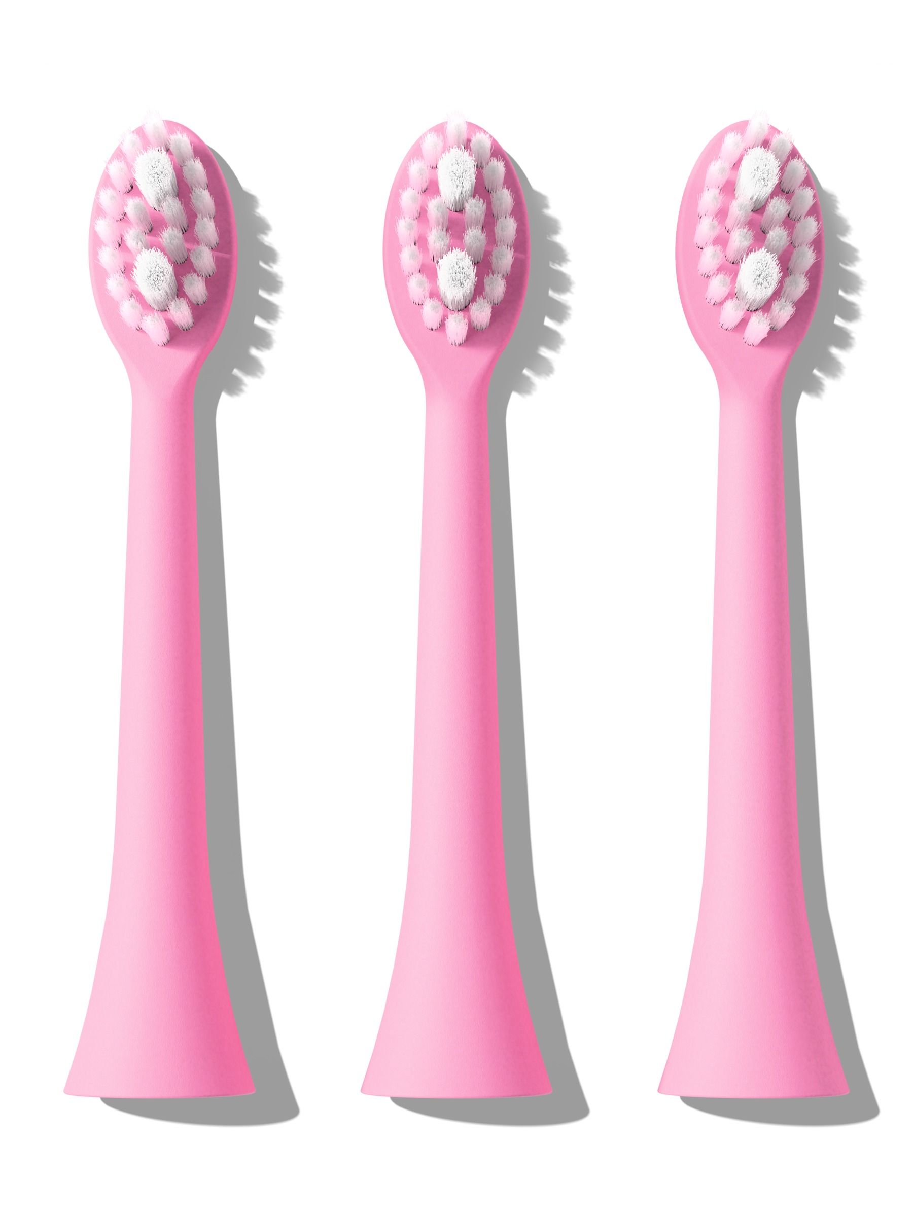 Spotlight Oral Care Pink Sonic Toothbrush Replacement Heads In - Image 6
