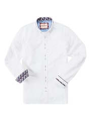 Joe Browns White Cool 100% Cotton Collar Shirt - Image 5 of 5