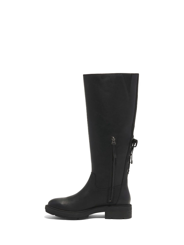 Timberland Brimfield Tall Zip Up Black Boots - Image 2 of 8