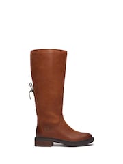 Timberland Brown Brimfield Tall Zip-Up Boots - Image 1 of 8