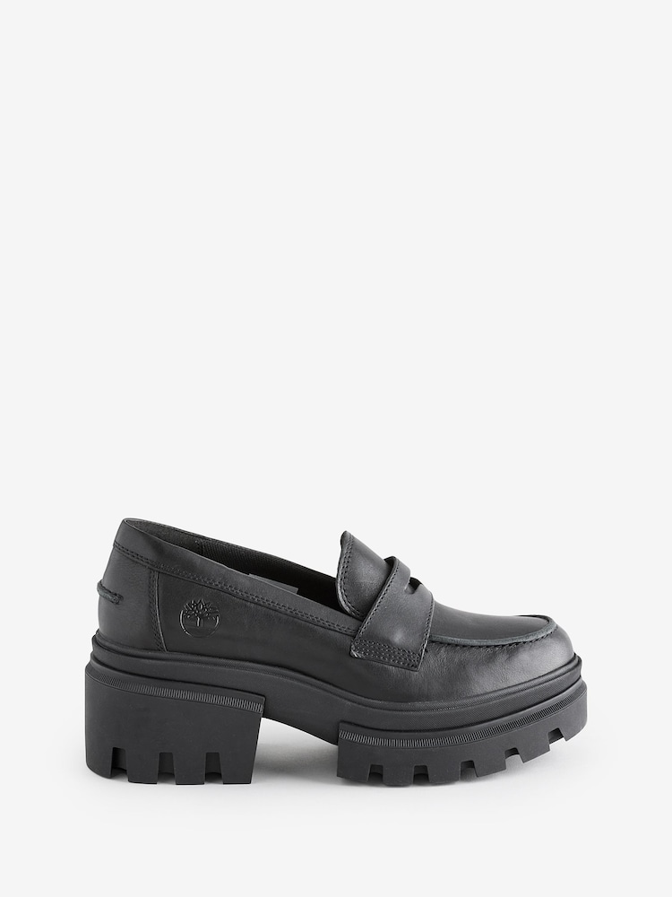 Timberland Everleigh Ox Black Loafers - Image 1 of 5
