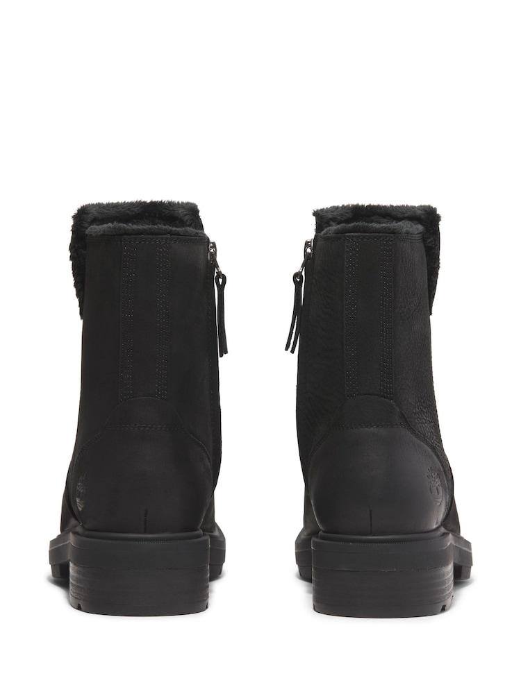Timberland Brimfield Warm Lined Black Boots - Image 2 of 9