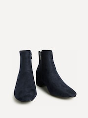 أزرق - Linzi Outline Low Block Heeled Ankle Boots - صورة 3 من 5