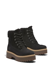 Timberland Toplo obloženo kamero siva Street 6 Inch črna gležnjarji - Slika 3 iz 8