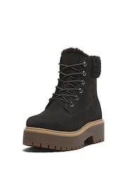 Timberland Toplo obloženo kamero siva Street 6 Inch črna gležnjarji - Slika 4 iz 8