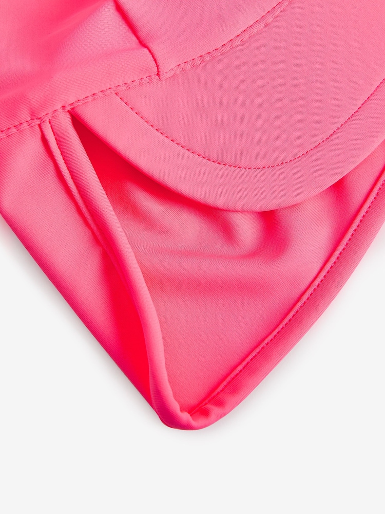 Bright Pink Swim Legionnaire Hat (3mths-10yrs) - Image 5 of 5