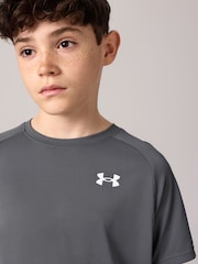Under Armour Charcoal Grey Tech 20 Short Sleeve T-Shirt - Image 5 of 9