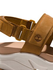 Timberland Yellow Adley Way Sandals - Image 8 of 9