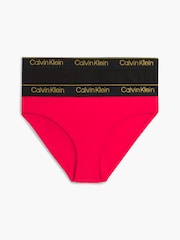 rdeča - Calvin Klein modernih bombažnih bikini spodnjic, komplet 2 - Slika 2 iz 5