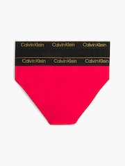 rdeča - Calvin Klein modernih bombažnih bikini spodnjic, komplet 2 - Slika 3 iz 5
