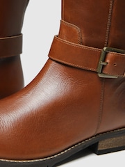 Red Or Dead Rod Radley Leather Hi Leg Boots - Image 4 of 4