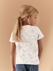 White Unicorn 100% Cotton T-Shirt (3-16yrs) - Image 2 of 8