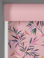 Sara Miller Soft Pink Made to Measure Roller Blinds - Image 3 of 6