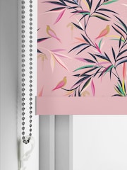 Sara Miller Soft Pink Made to Measure Roller Blinds - Image 4 of 6